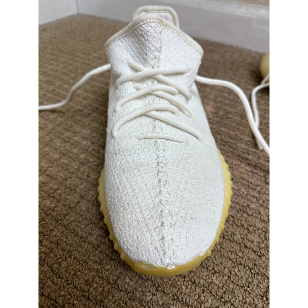 Adidas Yeezy Boost 350 V2 Cream Triple White Mens Sneakers Shoes Size US 9.5 - Picture 10 of 15